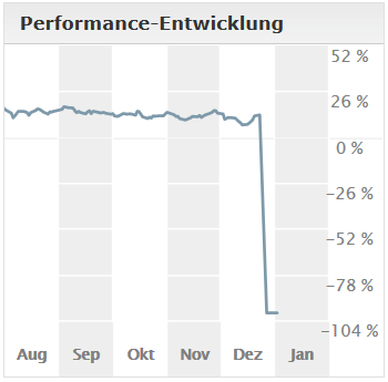 Performance Entwicklung